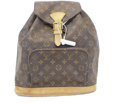 LOUIS VUITTON Backpack Monogram Canvas Montsouris GM