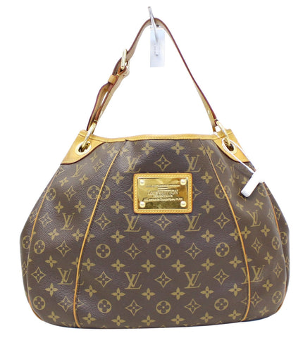 LOUIS VUITTON Monogram Galliera PM Brown Shoulder Handbag