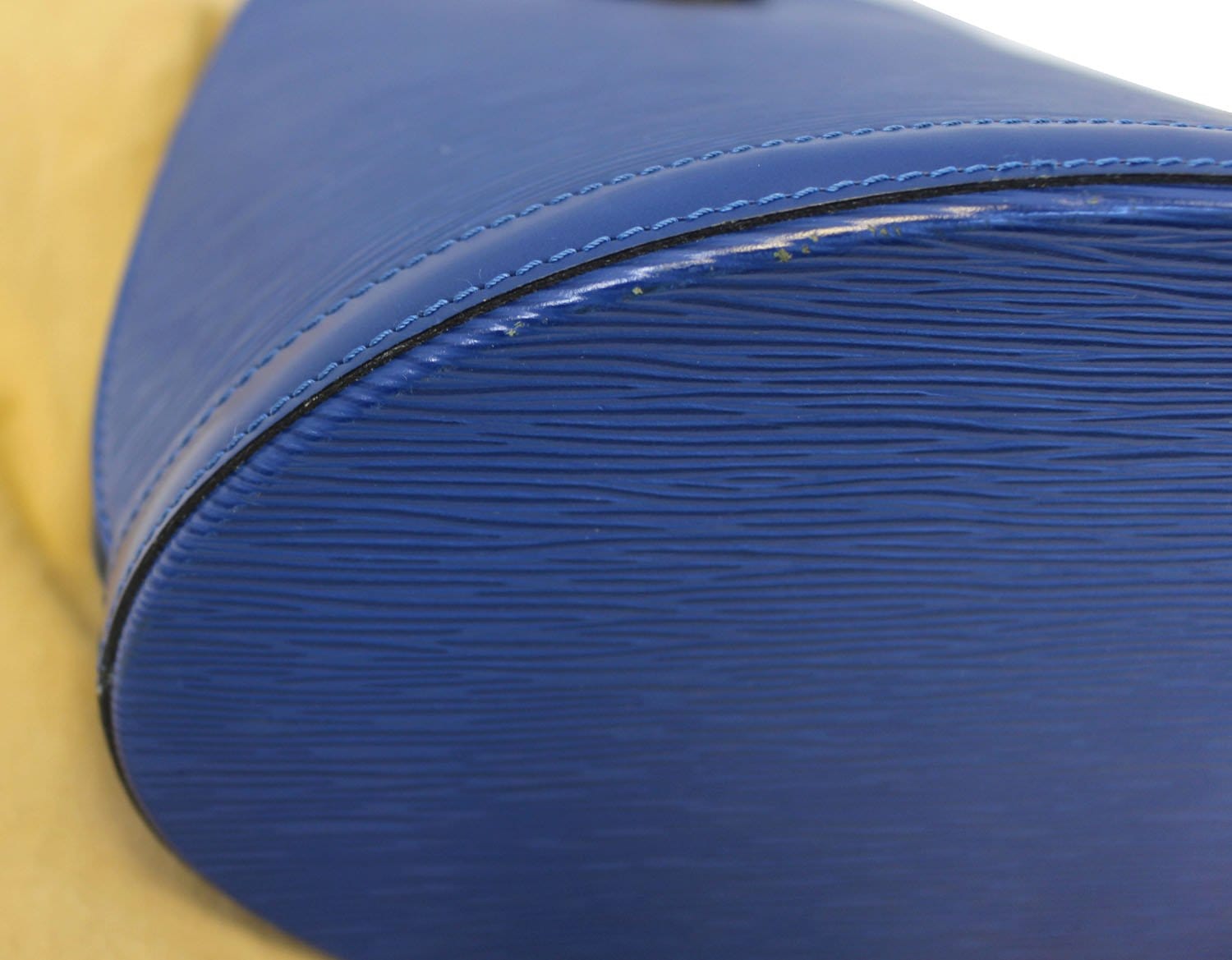 LOUIS VUITTON Shoulder Bag Used Epi Leather Cluny Blue