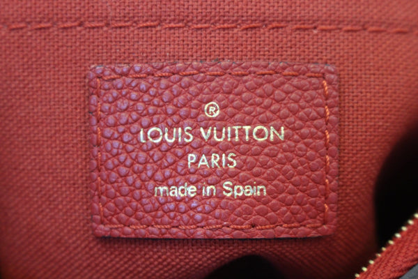 LOUIS VUITTON Monogram Canvas Pallas Clutch Crossbody Bag