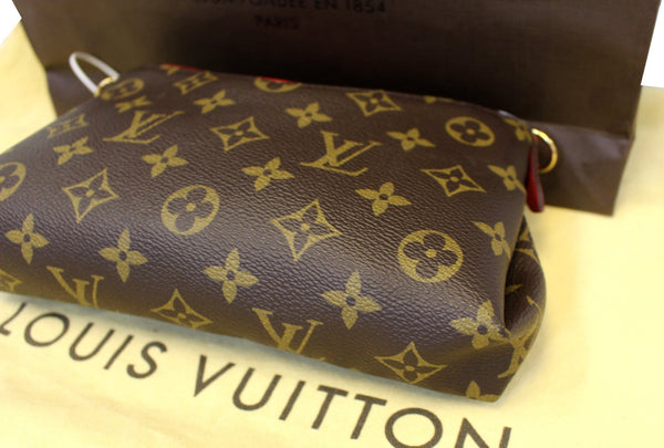 LOUIS VUITTON Monogram Canvas Pallas Clutch Crossbody Bag