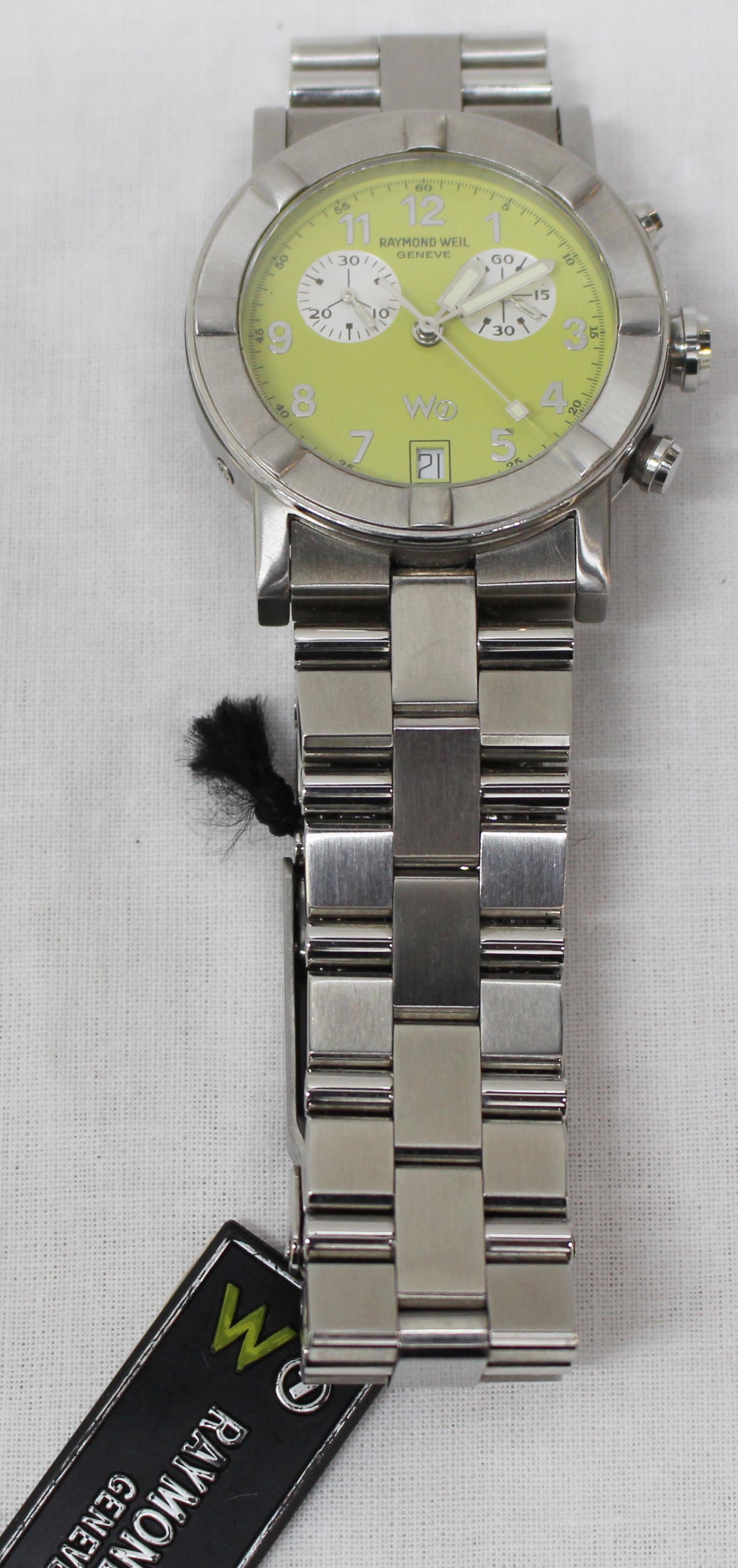 【高級】RAYMOND WEIL W1 Raymond Weil Parsifal W1 Chrono Ref.8000 for $920 for sale