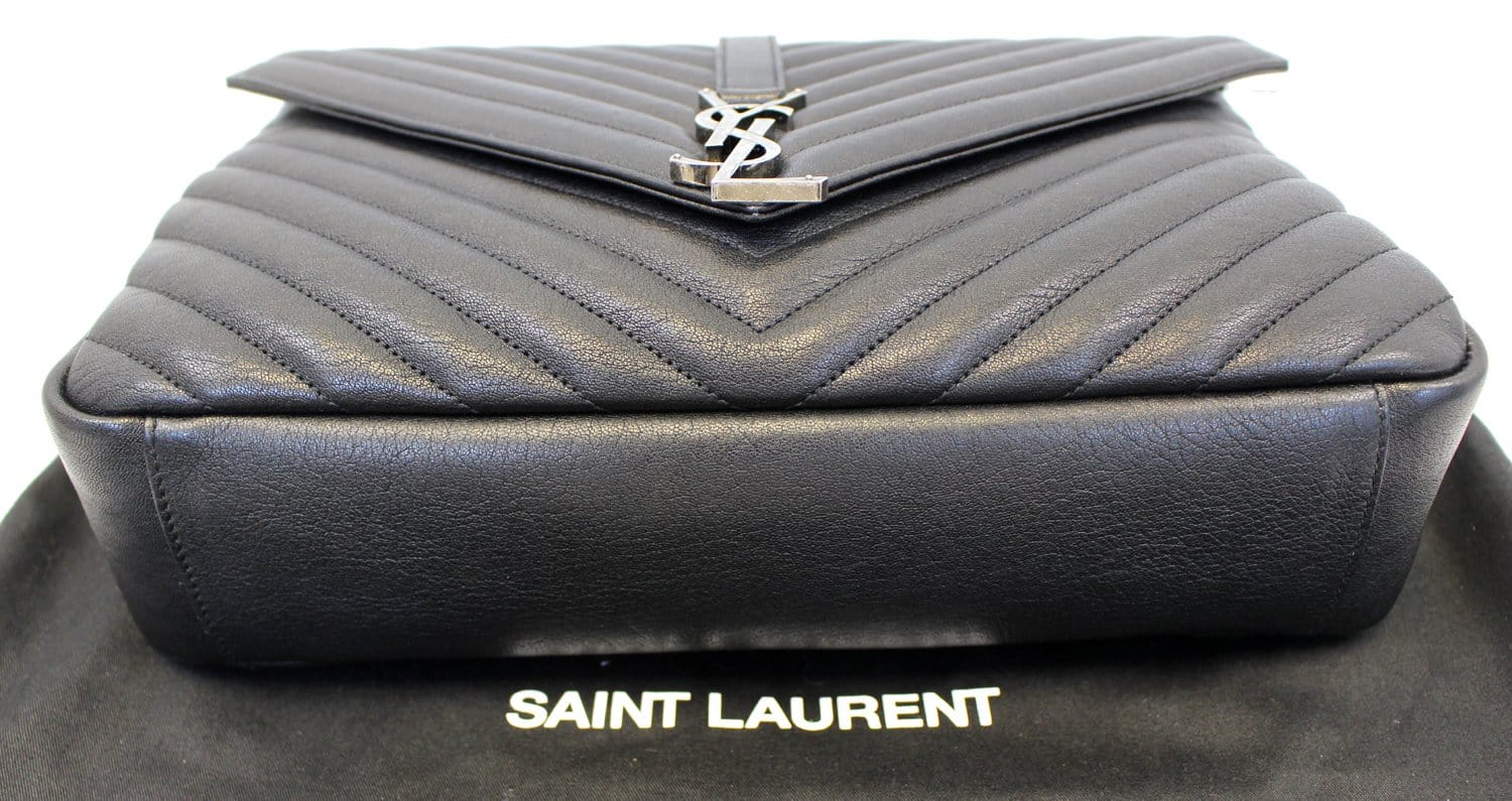 YVES Saint Laurent Large Monogram Envelope Chain Shoulder Bag