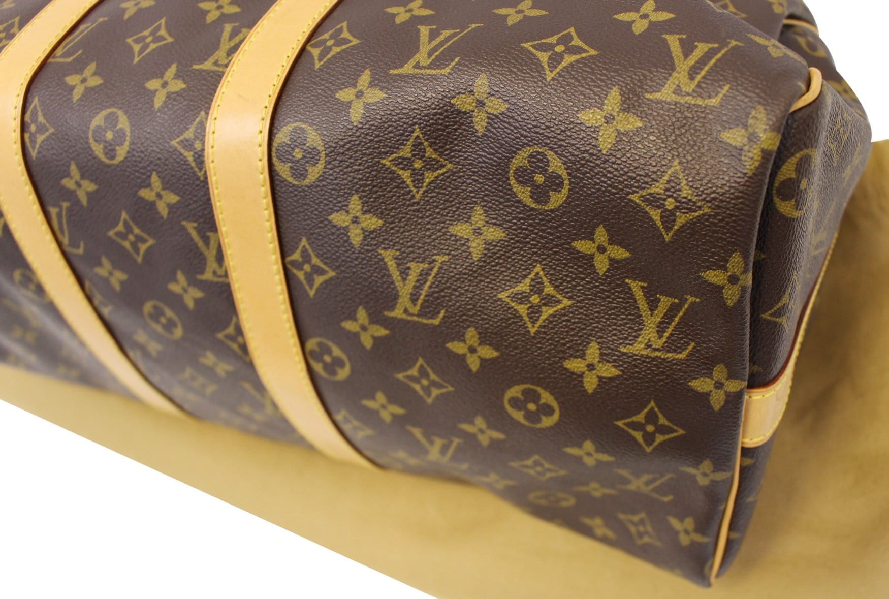 Louis Vuitton Keepall Bandouliere 45 Sunrise Pastel Pink Monogram Travel Bag