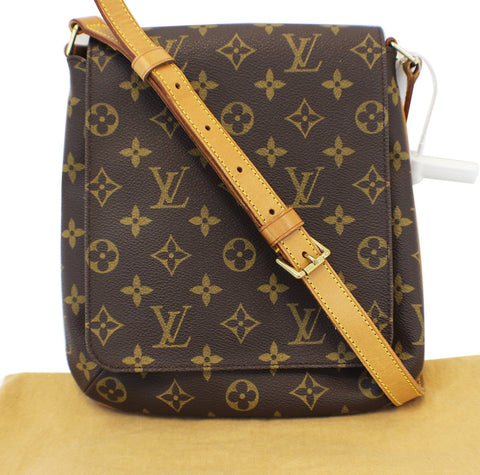 LOUIS VUITTON Monogram Musette Salsa Brown Shoulder Bag