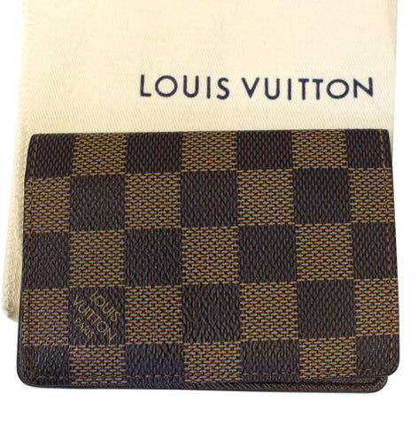 LOUIS VUITTON Damier Ebene Pocket Organizer