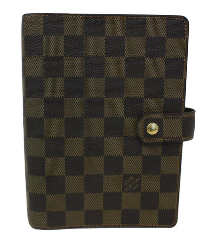 LOUIS VUITTON Damier Ebene Agenda MM Planner Cover