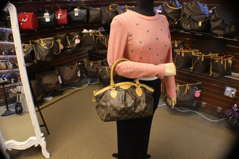 LOUIS VUITTON Monogram Tivoli PM Shoulder Handbag
