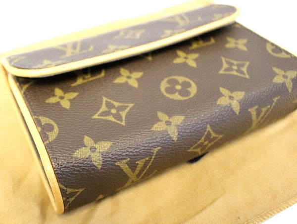 LOUIS VUITTON Monogram Canvas Pochette Florentine Bag