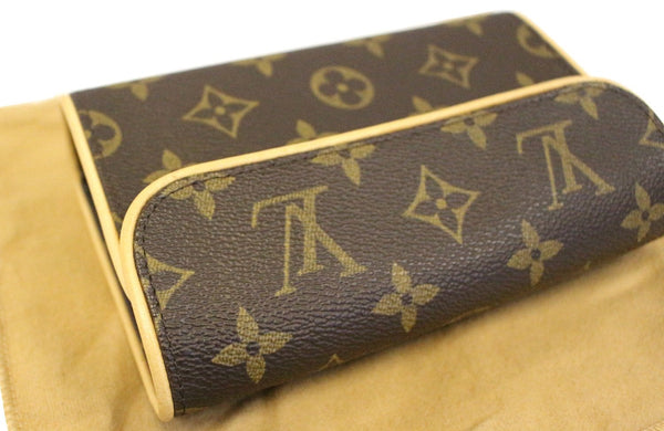LOUIS VUITTON Monogram Canvas Pochette Florentine Bag