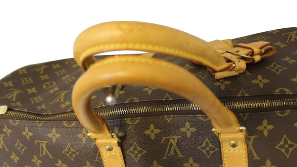 LOUIS VUITTON Monogram Canvas Keepall Bandouliere 55 Bag