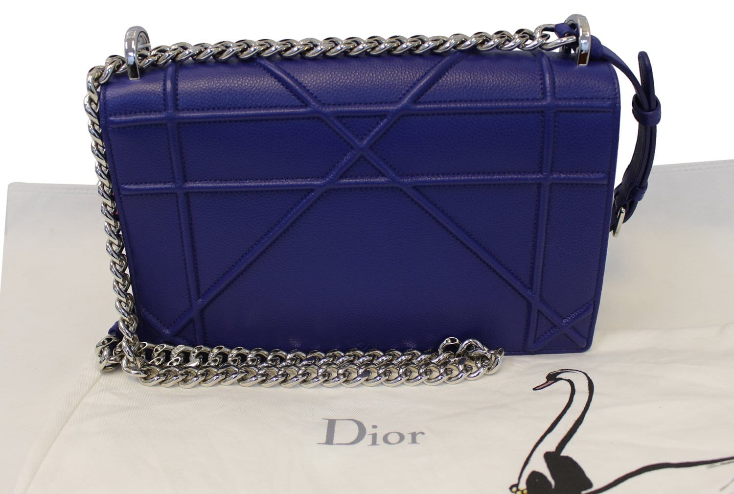 Pre-Loved Christian Dior Diorama Bag Blue – Designer Closet Hire