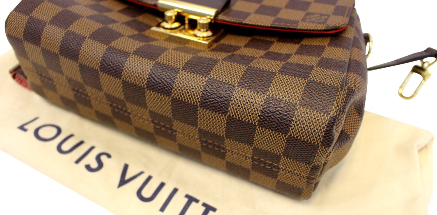 Louis Vuitton Croisette Damier Ebene Canvas Shoulder bag – STYLISHTOP