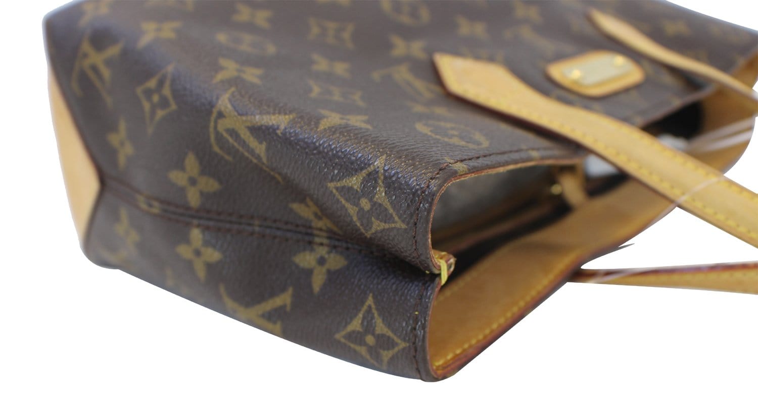 Louis+Vuitton+Wilshire+Top+Handle+Bag+PM+Brown+Canvas for sale