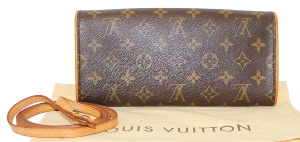 LOUIS VUITTON Pochette Twin GM Monogram Canvas Shoulder Bag