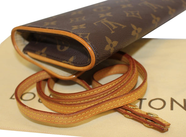 LOUIS VUITTON Pochette Twin GM Monogram Canvas Shoulder Bag