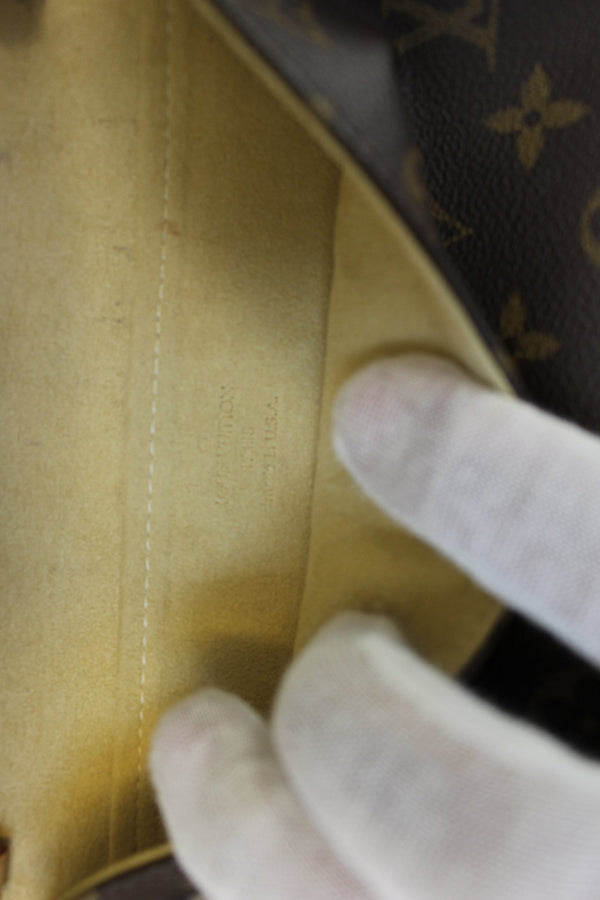 LOUIS VUITTON Pochette Twin GM Monogram Canvas Shoulder Bag