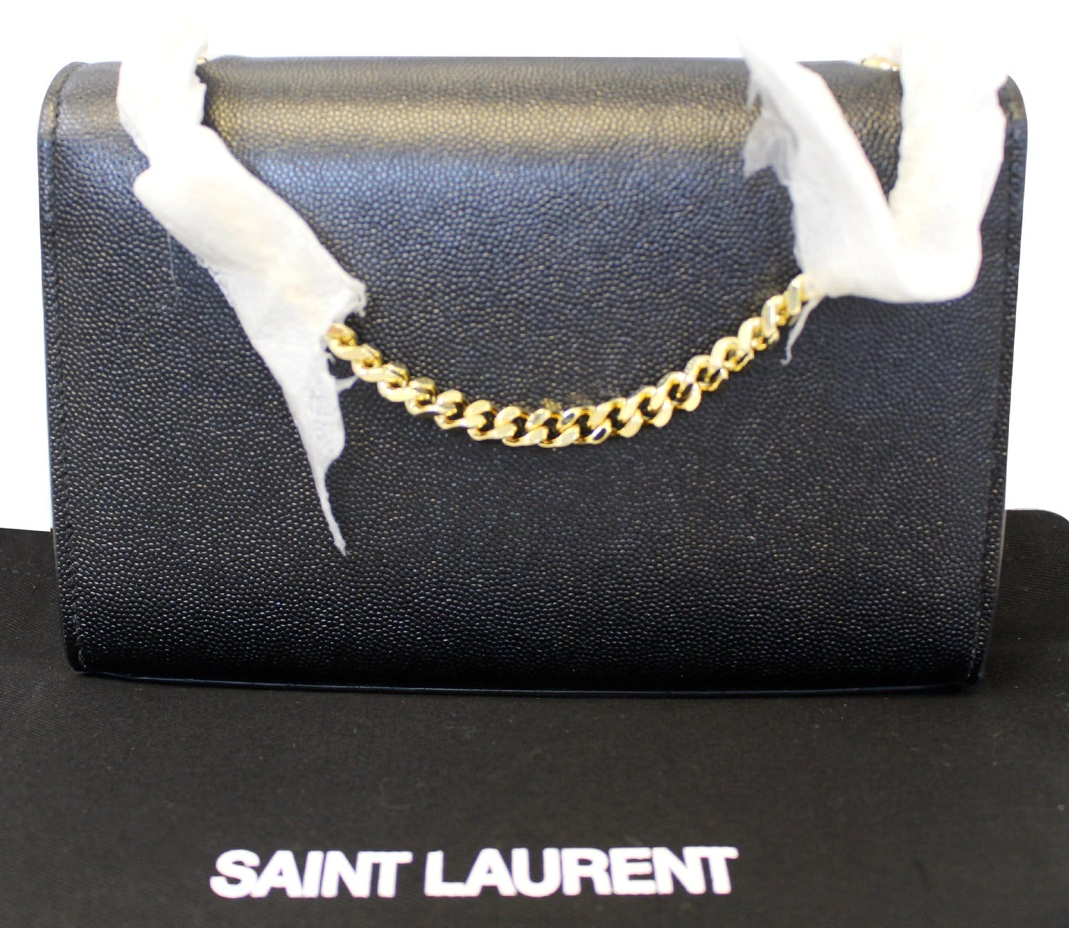Brand New Saint Laurent Kate Medium Chain Bag / Black Leather / Gold YSL
