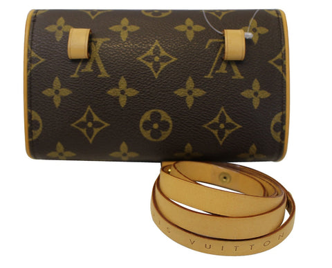 LOUIS VUITTON Monogram Canvas Pochette Florentine Bag