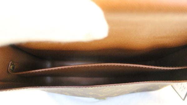 LOUIS VUITTON Monogram Canvas Cartouchiere GM Crossbody Bag