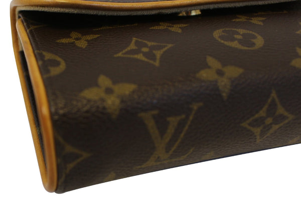 LOUIS VUITTON Monogram Canvas Pochette Florentine Bag