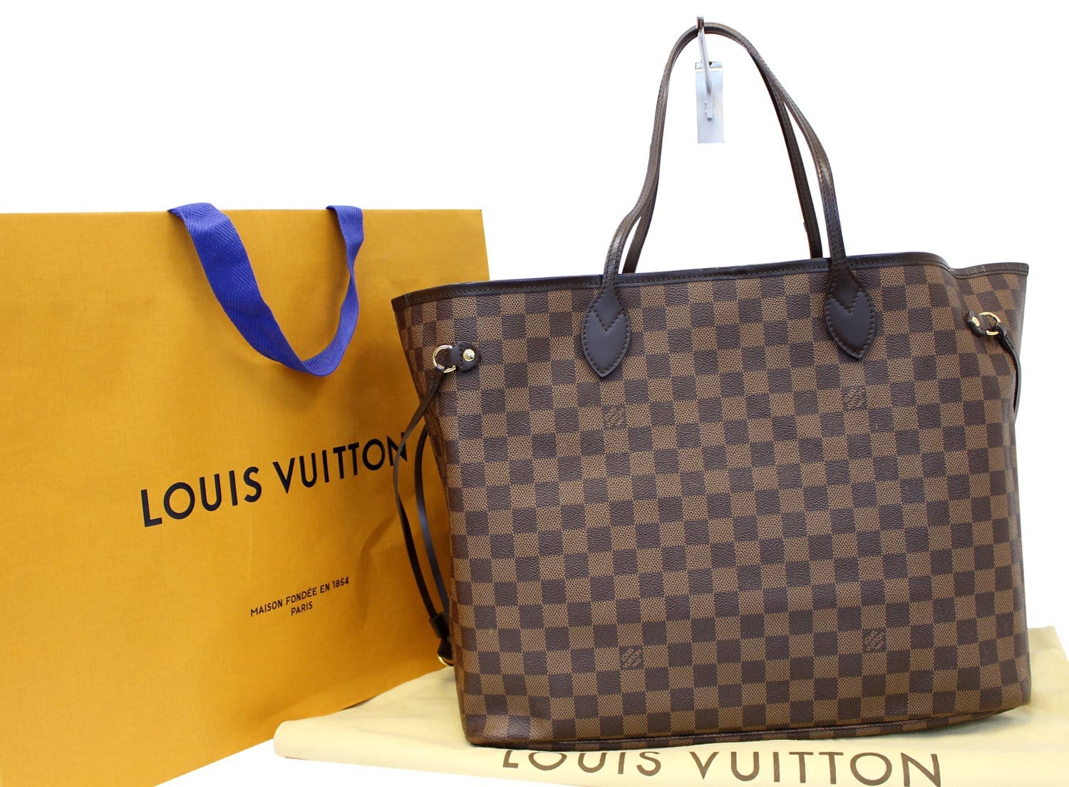 Neverfull - Damier - Tote - GM - Louis - ep_vintage luxury Store - Vuitton  - Bag - N51106 – dct - Louis Vuitton 1995 pre-owned Saint Jacques GM tote  bag