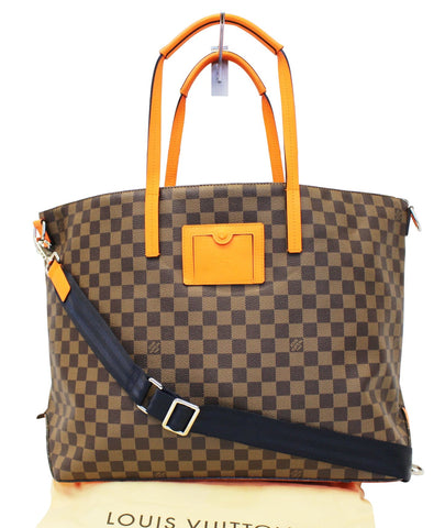 LOUIS VUITTON Damier Ebene Travel Long Strap Shoulder Bag