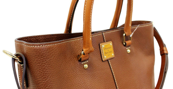 Dooney and Bourke Top Handle Brown Leather Shoulder Bag