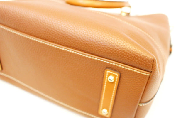 Dooney and Bourke Top Handle Brown Leather Shoulder Bag