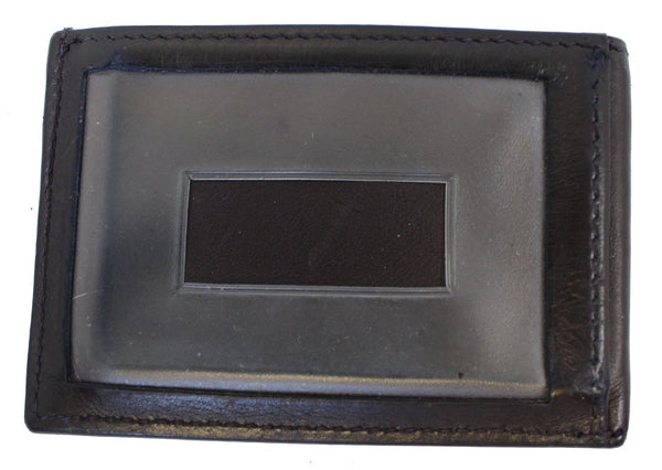 Gucci Card Case Leather Embossed Dark Brown Guccissima for sale