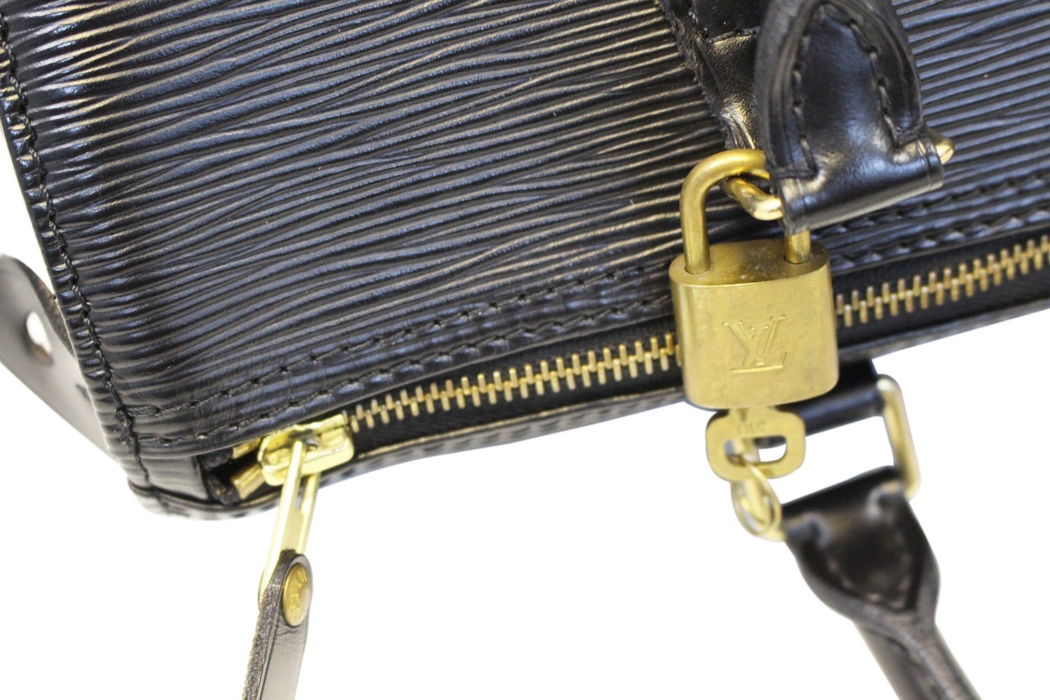 Louis Vuitton Vintage Black Epi Leather Speedy 30 – Oliver Jewellery