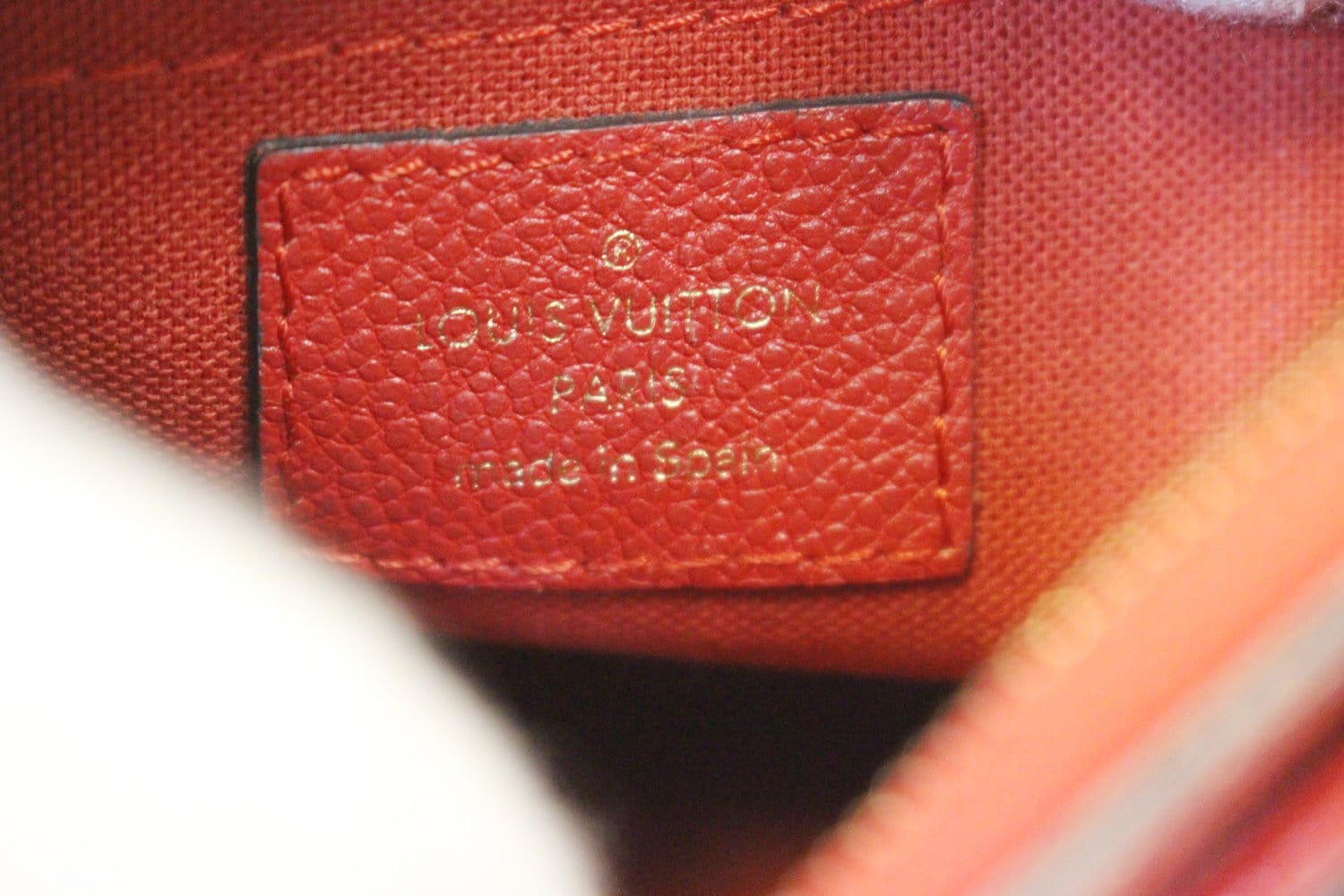 Louis Vuitton red Pallas clutch crossbody  Louis vuitton red, Clutch  fashion, Louis vuitton