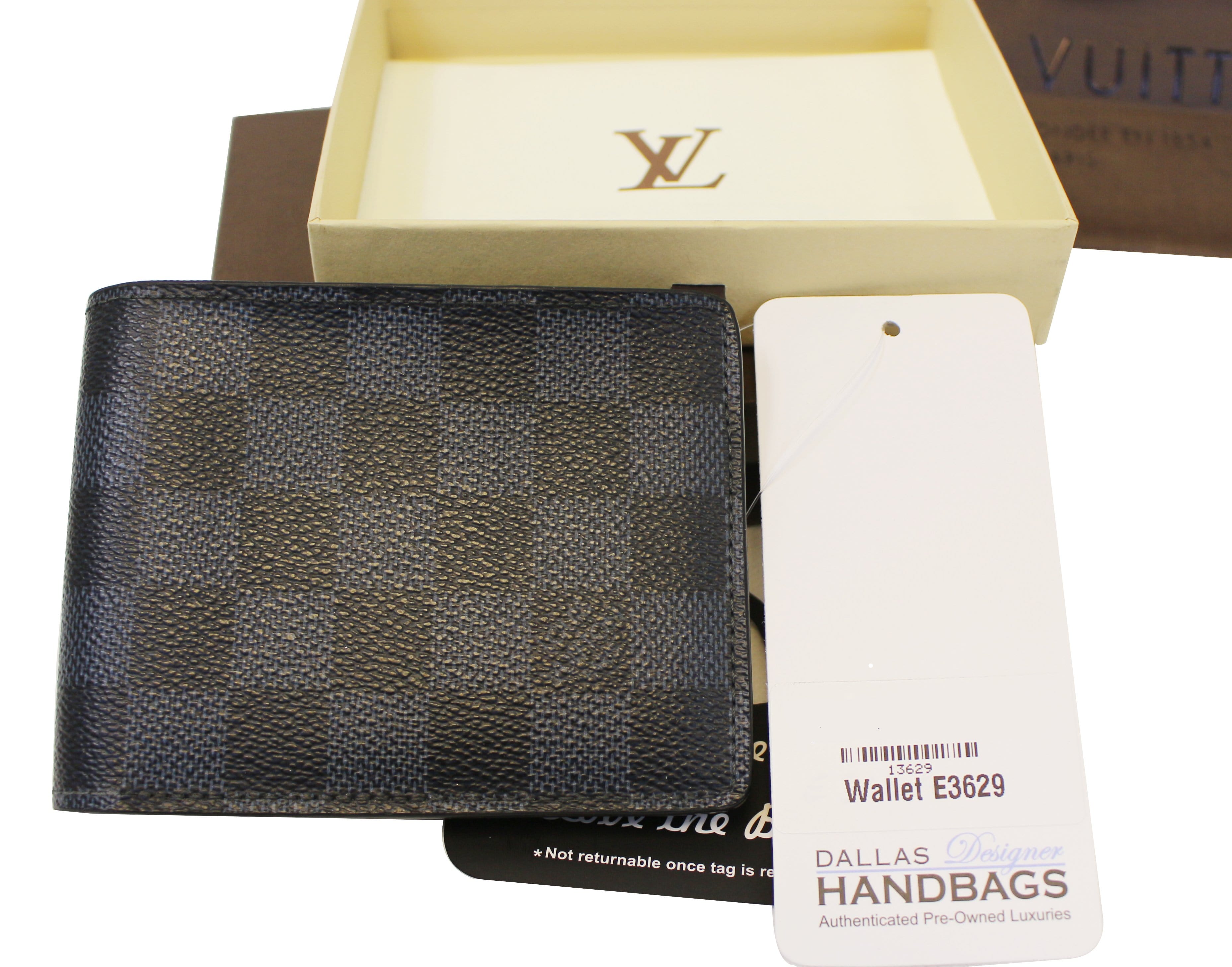 Louis Vuitton - Authenticated Wallet - Cloth Black for Women, Good Condition