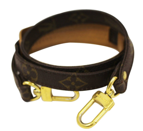 LOUIS VUITTON Monogram Brown Shoulder Strap For Metis and Similar - Sale