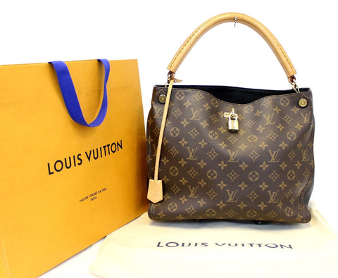 LOUIS VUITTON Monogram Canvas Gaïa Black Shoulder Bag