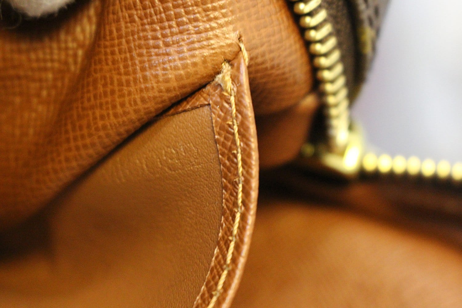 Louis+Vuitton+Pochette+Cite+Shoulder+Bag+Brown+Leather for sale