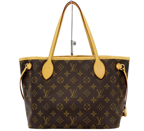 LOUIS VUITTON Monogram Canvas Neverfull PM Tote Shoulder Bag