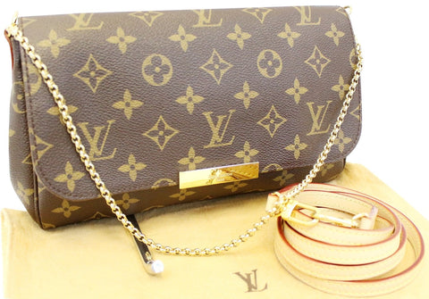 LOUIS VUITTON Monogram Canvas Favorite MM Crossbody Bag