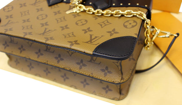 LOUIS VUITTON Reverse Monogram City Malle MM Shoulder Handbag