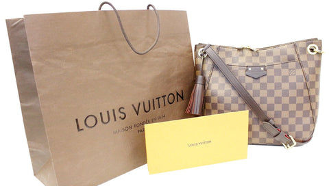 LOUIS VUITTON Damier Ebene South Bank Besace Crossbody Bag