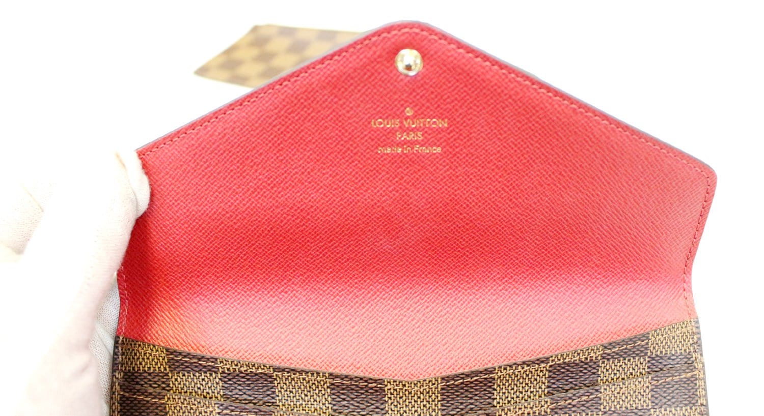 Josephine Wallet Damier Ebene – Keeks Designer Handbags