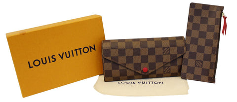 LOUIS VUITTON Damier Ebene Josephine Wallet