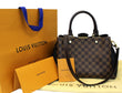 LOUIS VUITTON Damier Ebene Brittany Shoulder Bag