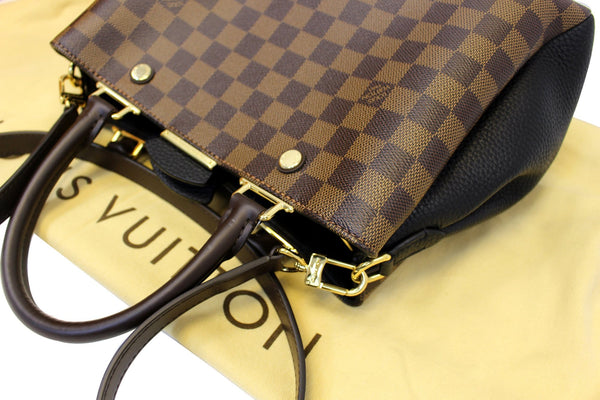 LOUIS VUITTON Damier Ebene Brittany Shoulder Bag