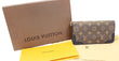 LOUIS VUITTON Monogram Canvas Zippy Retiro Wallet Noir Black