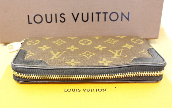 LOUIS VUITTON Monogram Canvas Zippy Retiro Wallet Noir Black