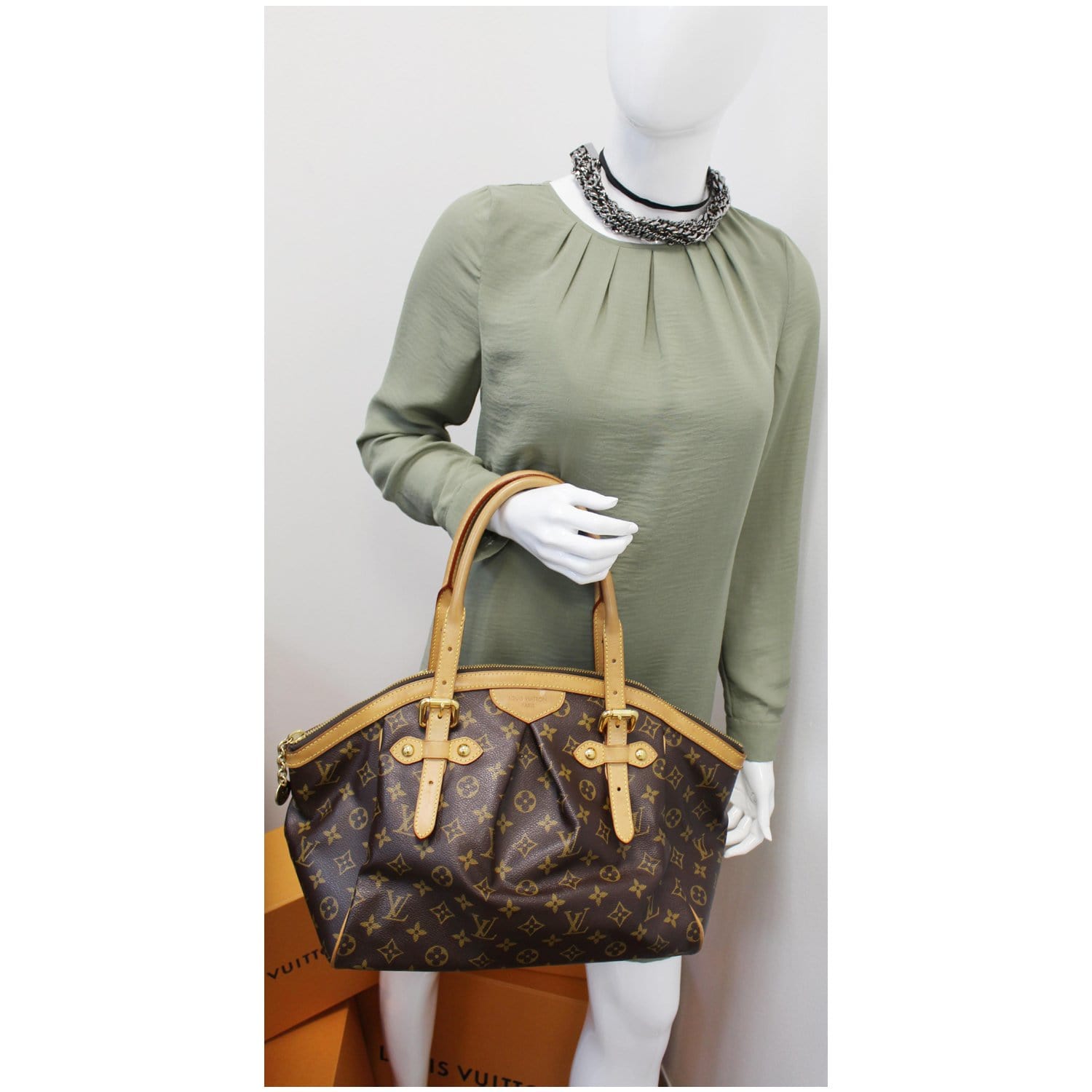 CNY SALE) Louis Vuitton Tivoli GM Bag, Women's Fashion, Bags