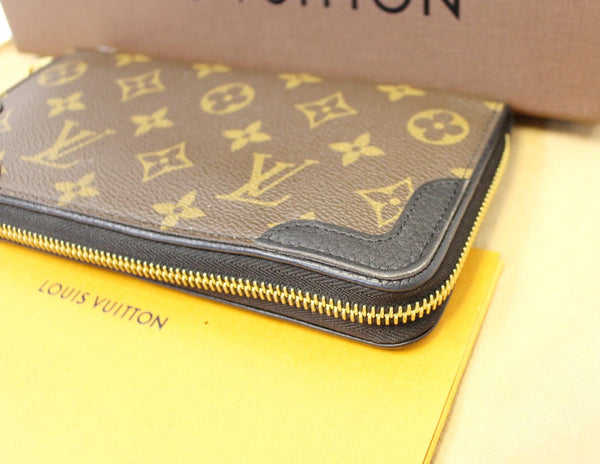 LOUIS VUITTON Monogram Canvas Zippy Retiro Wallet Noir Black