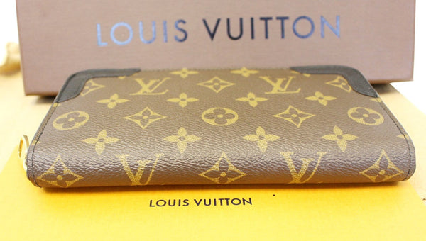 LOUIS VUITTON Monogram Canvas Zippy Retiro Wallet Noir Black