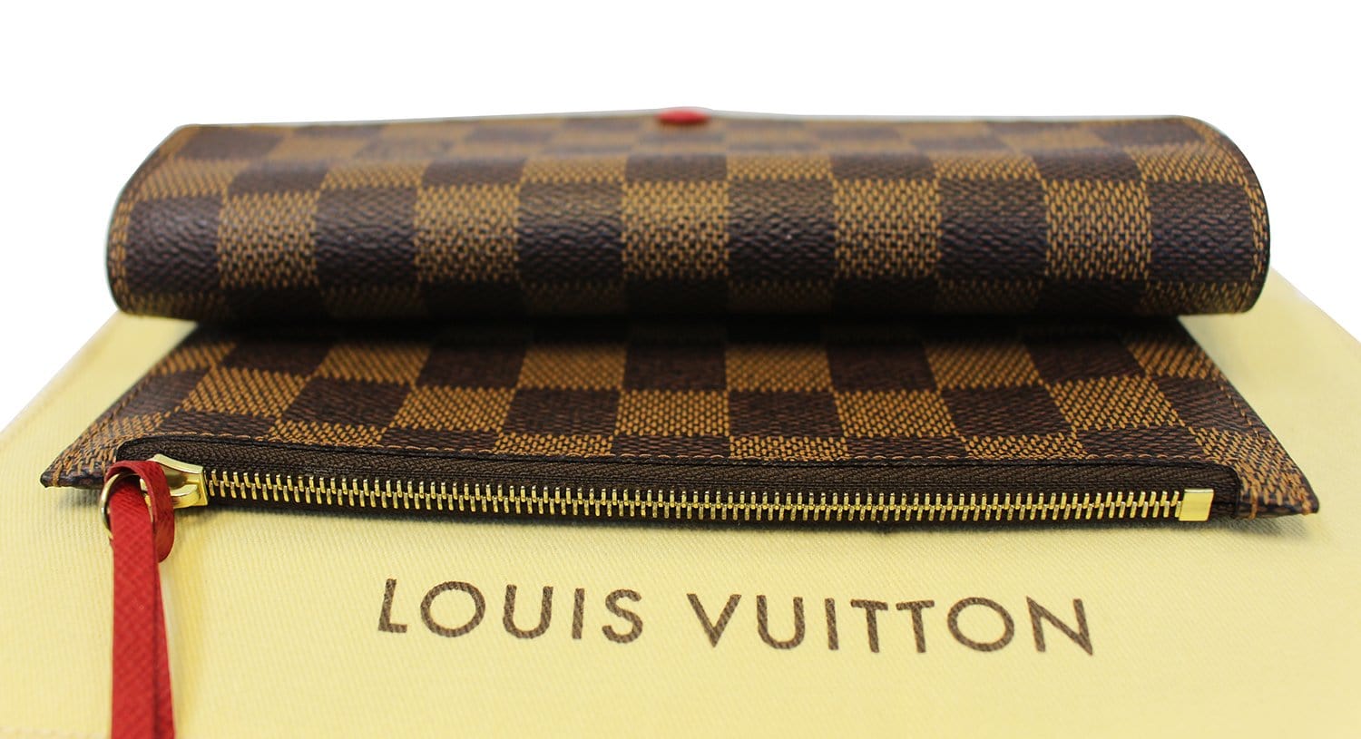 Louis Vuitton Josephine Damier Ebene Continental Long Trifold